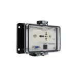 GracePort P-Q7R2-M2RUV0 PANEL INTERFACE CONNECTOR WITH DB9 F/M, RJ45, PMH, UL TYPE 4X, UNIVERSAL INTERNATIONAL OUTLET, NO CB
