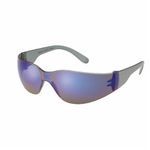 Gateway Safety® 469M StarLite® Lightweight Unisex Protective Glasses, Scratch-Resistant Lens Coating, Blue Mirror Lens, Frameless Frame, Gray Frame, Polycarbonate Frame, Polycarbonate Lens, Specifications Met: ANSI Z87.1