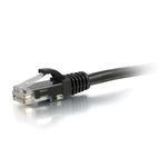 Quiktron® C2G® 03988 Snagless UTP Ethernet Network Patch Cable, Category: Cat 6, 24 AWG Stranded Bare Copper Conductor, 8P8C RJ45 Male Connector, 30 ft Cord Length
