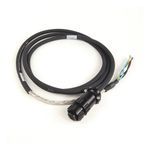 Rockwell Automation Cable, Power,M-Circ. Plastic,,D-Flying Lead,16AWG,Std,2M