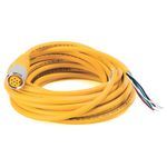 Rockwell Automation 889N-F7AF-10 Mini-Plus Style Standard Patch Cord, 7-Pin Straight Female Connector, 32.8 ft Cable Length