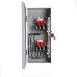 Siemens DTNFC363 Heavy Duty Non-Fusible Safety Switch, 600 VAC/250 VDC, 100 A, TPDT Contact Form, 3 Pole
