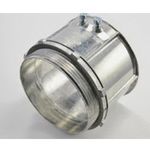 Bridgeport® 239-DC2 Conduit Connector, 4 in Trade, For Use With: Steel/Aluminum EMT Conduit, Die Cast Zinc, Ball Burnished/Mirror Smooth