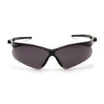 Pyramex® SB6320STP PMXTREME® Safety Eyewear With Black Lanyard Cord, Anti-Fog Lens Coating, Gray Lens, Half Framed Frame, Black Frame, Nylon Frame, Polycarbonate Lens, Specifications Met: ANSI Z87.1