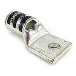 Color-Keyed® 54158 1-Hole Lug Compression Connector, 2/0 AWG Copper Conductor, Die Code: 45, 5/16 in Stud, Tin Electro Plated Copper
