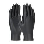 PIP® AMBI-DEX® GRIPPAZ™ 67-246/XXL Skins Disposable Gloves, 2XL, Nitrile, Black, 9-1/2 in L, 6 mil THK