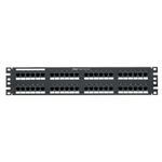 Panduit® DP48688TGY Flat Loaded RJ45 Patch Panel, 48 Ports, Category: Cat 6