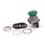 Rockwell Automation 800T-D1D1 Non-Illuminated Pushbutton, 30.5 mm, 1NO Contact Configuration, Mushroom Head Operator, Green