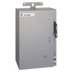 Allen-Bradley 1232X-ENB-27R Extra Space Pump Panel Discon, Size 4, 480V 60 Hz, NEMA 3R Rainproof, Fusible, 200 A Class R, No Option, 440/480 VAC  50/60Hz, Eutectic Overload, No Fuse Cover, No Auxililiary Contacts, Standard Capacity