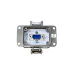 GracePort P-Q7-B3RX PANEL INTERFACE CONNECTOR WITH DB9, PMH, UL TYPE 4, NO OUTLET