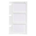 Brady® BMP® 61 BMP® 71 TLS 2200® TLS-PC Link™ PTL-11-499 Rectangular Wire and General ID Label, 1/2 in W, White Legend/Background, B-499 Nylon