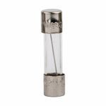 Bussmann GMC-10-R Low Breaking Medium Time Delay Fuse With Nickel Plated Brass End Caps, 10 A, 125 VAC, 200 A, Cylindrical Body
