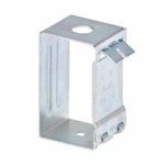 B-Line B616-9/16ZN 1-Hole 2-Piece Channel Hanger, For Use With: Raceway, Bolted Framing Fittings and Strut Fittings, Low Carbon Steel, Zinc Plated