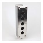 Rockwell Automation 800H-5HZ4 5-Hole Pushbutton Enclosure, NEMA 4/4X/13, 304 Stainless Steel