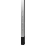 Hubbell Wiring Device-Kellems HBLPPO12A Pre-Wired Three Service Pole, 12 ft 2 in L x 2.13 in W, Aluminum