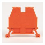 Rockwell Automation 1492-W IEC Terminal Block, Space-Saver Feed-Through Blocks, 2.5 mm (# 24 AWG - # 12 AWG), Single-circuit terminal block, Orange,