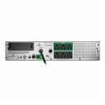 APC® SMT750RM2UC Line Interactive Sine Wave UPS With SmartConnect, 120 VAC Input, 120 VAC Output, 750 VA/500 W Power, 6 to 10 min Backup, 6 Outlets