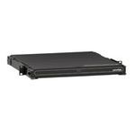 Leviton® OPT-X® 5R1UM-F03 1000i SDX 1-RU Empty Distribution and Splice Enclosure, Steel/Santoprene