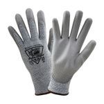PIP® Barracuda 713DGU/M Cut Resistant Gloves, M, HPPE Fiber, Rib Knit Cuff, Resists: Abrasion and Cut, ANSI Cut-Resistance Level: A4