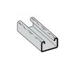 B-Line B42-120SS4 Single Solid Channel, 12 ga Thickness, 10 ft L