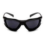 Pyramex® SB9323ST Proximity® Safety Eyewear, H2X Anti-Fog/Scratch-Resistant Lens Coating, Dark Gray Lens, Black Frame, Polycarbonate Lens, Specifications Met: ANSI Z87.1