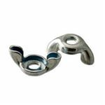 BBI 863168 Light Type A Forged Wing Nut, Measurement System: Imperial, 3/8-16 Thread, Low Carbon Steel, Zinc CR+3
