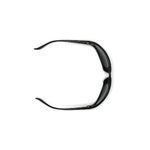 Pyramex® SB910E The ZONE® Lightweight Safety Eyewear, Scratch-Resistant Lens Coating, Clear Lens, Black Frame, Nylon 6.6 Frame, Polycarbonate Lens, Specifications Met: ANSI Z87.1