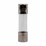 Bussmann AGX-1/2 Small Dimension Fast Acting Fuse With Nickel Plated Brass End Caps, 1/2 A, 250 VAC, 35 A, 10 kA Interrupt, Cylindrical Body