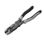 Klein® J215-8CR High Leverage Hybrid Plier With Crimper, 2 in L x 1/2 in W x 1/2 in THK Jaw, Side Cut, 8 in OAL