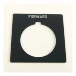Rockwell Automation 800H Legend Plate,Standard,FORWARD,Gray