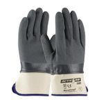 G-Tek® ActivGrip™ 56-AG588/XL Fully Coated Gloves, XL, Nitrile/Polyester, Gray, Cotton Lining, 10.6 in L, Resists: Abrasion, Cut, Snag, Puncture and Liquid Permeation, Supported Support, Open Cuff