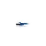 Quiktron® C2G® 00800 Snagless STP Patch Cord, Category: Cat 6, 26 AWG Stranded Bare Copper Conductor, 8P8C RJ45 Male Connector, 10 ft Cord Length