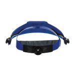 Bouton® 251-01-5200 Universal Headgear With Ratchet Suspension, Blue, Polypropylene, For Use With: Visor and Face Shield, Premium Fine Tooth Ratchet Adjustment