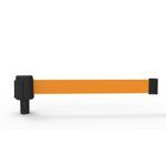 Banner Stakes PL4064 PLUS Blank Orange Polyester Banner, Includes: 1 PLUS Banner Head, Belt Length 15 ft, Suitable for Indoor/Outdoor Use