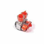 Homac® CSB-2/0-2-S 1-Way 2-Outlet Encapsulated Multi-Tap Cable Block, Aluminum/Copper/Stranded Conductor, Aluminum