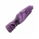 Honeywell Safety POWERCOAT® PSD-TRIP-S Industrial Grade Disposable Gloves, S, Latex/Neoprene/Nitrile, Purple, 12 in L, Powder-Free Powder, Rough, 5 mil Thickness