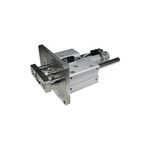SMC® MGCMB25-250 MGC Compact Cylinder, 25 mm Cylinder Bore, 250 mm L Stroke, 288 N Max Force, Double Acting Cylinder Action, Basic Mounting