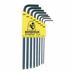 Bondhus® 10932 Long Key Set, Measurement System: Imperial, 8 Piece, 0.05 to 5/32 in Hex, L-Handle Handle, ProGuard™