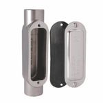 Gibson Stainless® Gardner-Gibson 7100C Type C Conduit Body, 1 in Hub, 8, Stainless Steel, Polished
