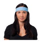 PIP® 396-500 EZ-Cool® Disposable Sponge Sweatband, Universal, Blue, Cellulose