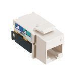 PREMISE WIRING NETSELECT® NEXTSPEED® NSJ6I 8-Position Universal Wiring Modular Jack, Cat 6 Module, Threaded Mounting