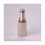 Donaldson® P573414 Upstream Indicator/Sample Port Adapter, 7/16-20 UNF SAE-4 Female Inlet x 9/16-18 UNF Male Outlet, For Use With CFLS Single and Dual Heads