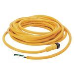 Rockwell Automation 889N-F3AFC-30F Mini-Plus Style Standard Patch Cord, 3-Pin Straight Female Connector, 30 ft Cable Length