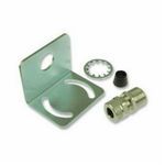 Banner Engineering SMB700 Right Angle 2 Axis Mounting Bracket, For Use With 21.3 mm Multi Beam Sensor, 3-Hole, Stainless Steel