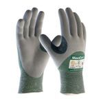 PIP® MaxiCut® 18-575/XL Breathable Cut Resistant Gloves, XL, MicroFoam/Nitrile Coating, Glass/Lycra®/Nylon/Polyester, Continuous Knit Wrist Cuff, Resists: Abrasion, Chemical, Cut, Puncture and Tear, ANSI Cut-Resistance Level: A2