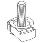 B-Line STN224-11/4ZN 200 Stud Twirl Nut, 1/4-20 Thread, 1-1/4 in Stud Length, Specifications: 1/4 in THK, For Use With: B22, B24, B26 and B32 Series Medium Channel, Steel
