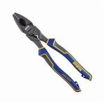 Irwin® Vise-Grip® 1902416 High Leverage Lineman's Plier With Fish Tape Puller and Wire Crimper, Alloy Steel Jaw