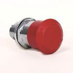 Rockwell Automation 800T-TFXT6 Non-Illuminated Pushbutton Operator, 45 mm, 2 Positions, Red