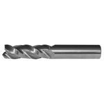 Kennametal® MaxiMet™ 3660431 ABDE Center Cutting High Performance Corner Radius End Mill, 1/2 in Diameter Cutter, 1-1/4 in Length of Cut, 3 Flutes, 1/2 in Shank Diameter, 3 in OAL, Uncoated
