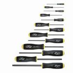 Bondhus® 10637 Ball End Standard Length Screwdriver Set, Measurement System: Imperial, 13 Piece, Steel/Thermoplastic, ProGuard™ Soft Rubber Coated